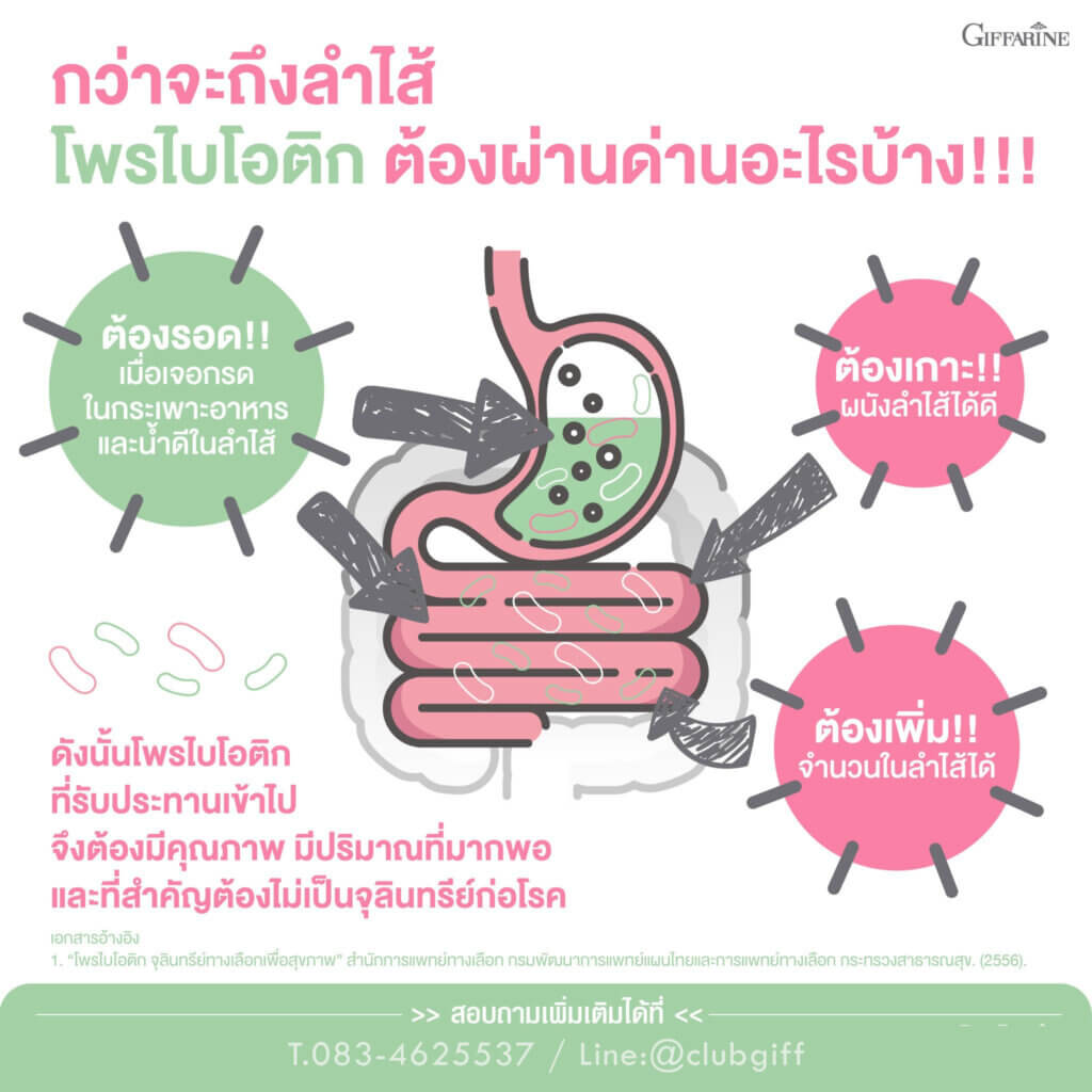 กิฟฟารีน โพรไบโอติก 10 พลัส 